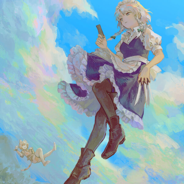 彩雲とメイド長